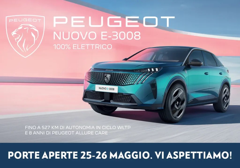 promozione Nuovo Peugeot E-3008