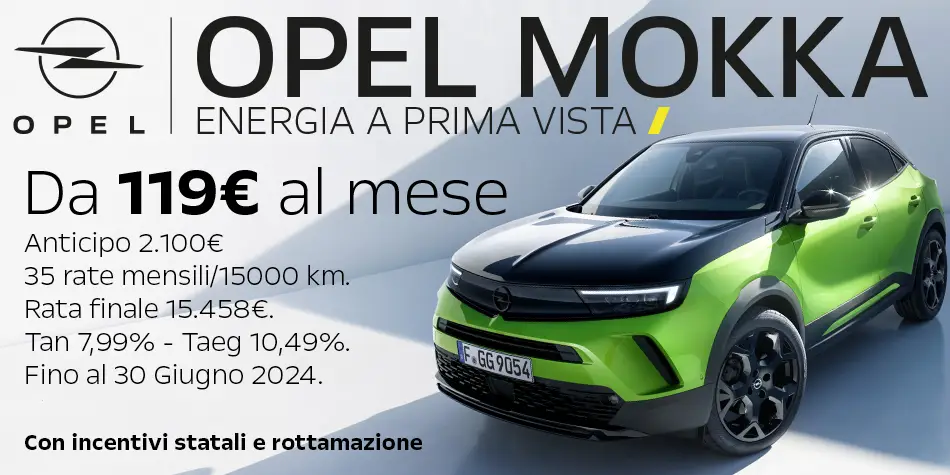 Opel Mokka Porte Aperte 8-9 Giugno 2024