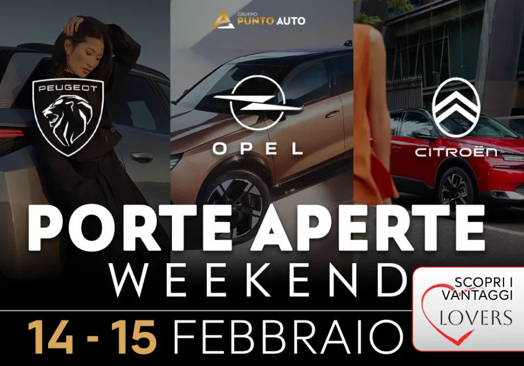 Porte aperte 14-15 Febbraio 2026